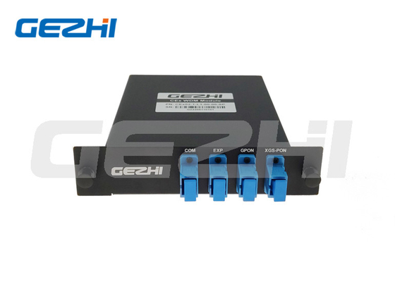 Verdrahtungshandbuch-Mehrfachkoppler-Kassette Filter WDM1R GPON 1310/1490 XGS-PON 1270/1577nm
