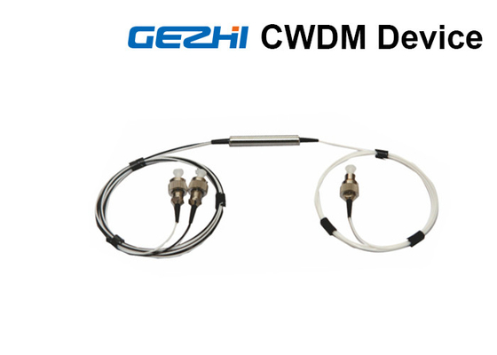 optische Komponenten Deivce Filter 1x2 CWDM klein für Telekommunikation