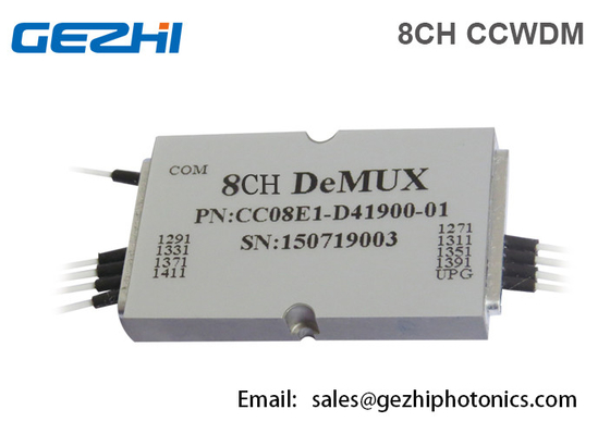 Kompaktes optisches Kanal-Mini Smalls CWDM Mux Demux des Mehrfachkoppler-8 Modul