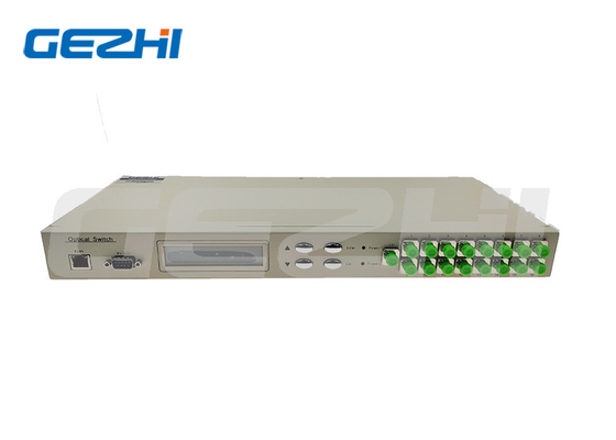 Monomode- und Rackmount LWL-Schalter 1X16 in mehreren Betriebsarten für sichere Kommunikationen