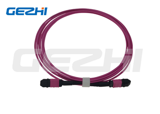 12 Faser LC Duplex 1x6 bis MTP MPO Kabel MPO OM4 Patch Cord