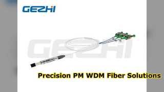 PM Fused WDM Präzisions-Glasfaser-Multiplexer