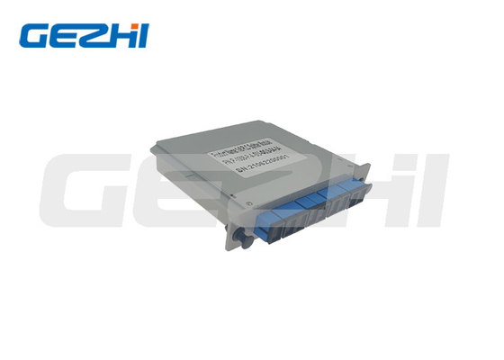 G657A-Faser Optik-Kassetten-Karte PLC-Teiler-1x8, die Modul einfügt