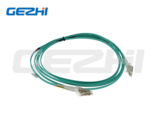 Duplex LC zu Verbindungskabel 1M/2M/3M Customized des LC-Faser-Flecken-Kabel-OM3