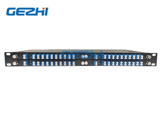 Gestell-Fahrgestelle LC UPC 8CH 100Ghz DWDM Mux Demux 4slot