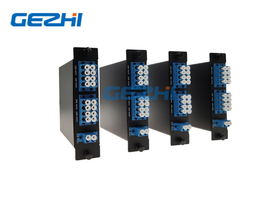 kaufen Optischer Mehrfachkoppler CWDM Mux Demux 8CH Duplex-CWDM für fügen hinzu,/Tropfen online manufacture