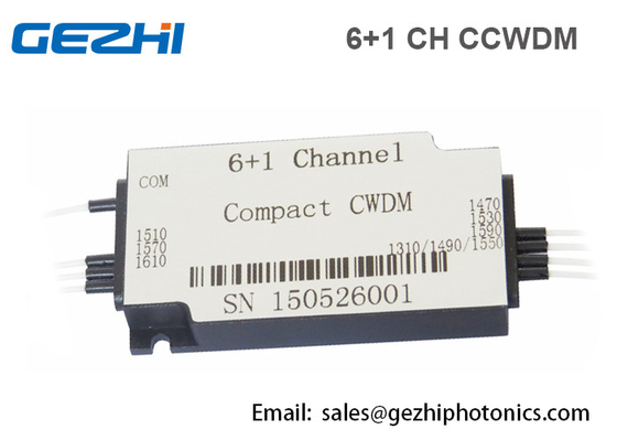 kaufen Vertrag CWDM 6 + Faser-optisches Mehrfachkoppler-Modul 1CH CWDM Mux Demux online manufacture