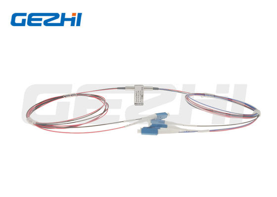 kaufen Dual 1x2 Ports Glasfaser-Optikschalter 1260-1650nm mit verriegelnder oder nicht verriegelnder Steuerung Online-Herstellung