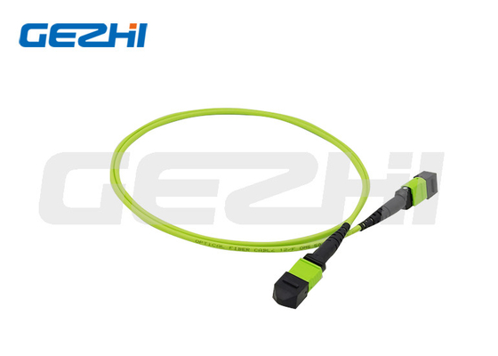kaufen OM5 MPO Patchkabel für FTTX / Rechenzentrum / optisches System online manufacture