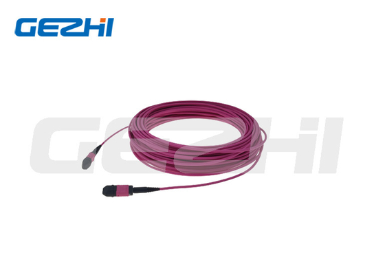 kaufen MPO 8 der Kern-OM4 Verbindungskabel-Zopf Flecken-Kabel-Reihen-MPO LC in mehreren Betriebsarten online manufacture