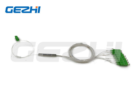 kaufen Mini Typ SC APC 1x8 PLC Splitter Glasfaser Passive Komponenten für FTTH-Anwendungen Online-Herstellung