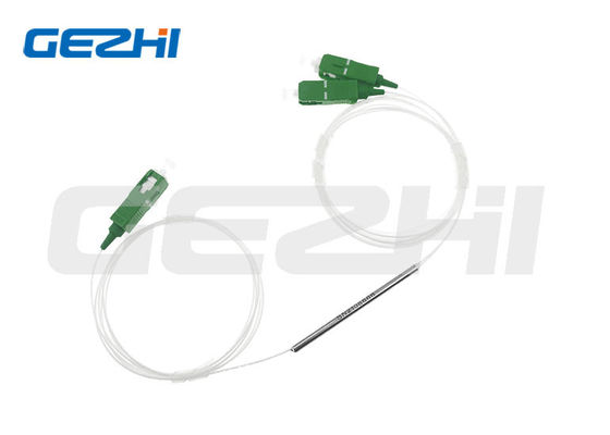 kaufen FTTH 1X2 FBT-Kopplung mit niedrigem Einsetzverlust, hoher Stabilität und SC/APC-Anschluss für optische Netze Online-Herstellung