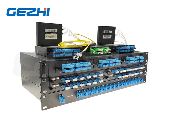 kaufen 100GHz 4 8 16 18 Modul-passiver optischer Mehrfachkoppler des Kanal-DWDM Mux Demux online manufacture
