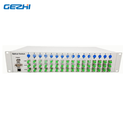 kaufen Maßgeschneiderter Glasfaser-MxN-Matrix-Optikschalter 16x16 2x12 24x24 optischer Matrixschalter online manufacture