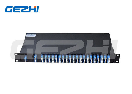 Besorgen 40CH Single-Mode Rackmount DWDM Mux Demux Modul für Dense Wavelength Division Multiplexing Online-Herstellung