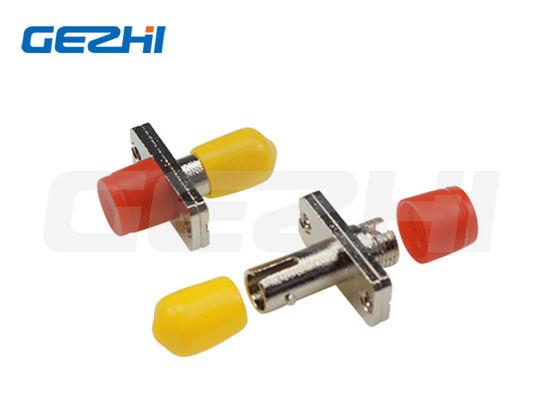kaufen FC-ST-Metall-Einzelmodus-SM-Faseroptikadapter mit niedrigem Einsetzungsverlust ≤ 0,2 dB und Zinklegierungskonstruktion Online-Herstellung