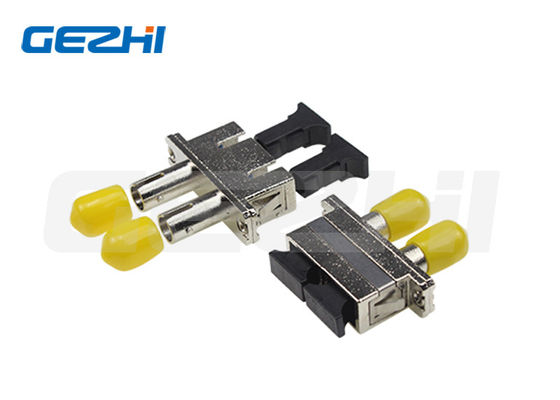 kaufen SC-ST DX Hybrid-Glasfaseradapter mit Keramikhülse mit geringer Einfügungsdämpfung und RoHS-Konformität Online-Herstellung