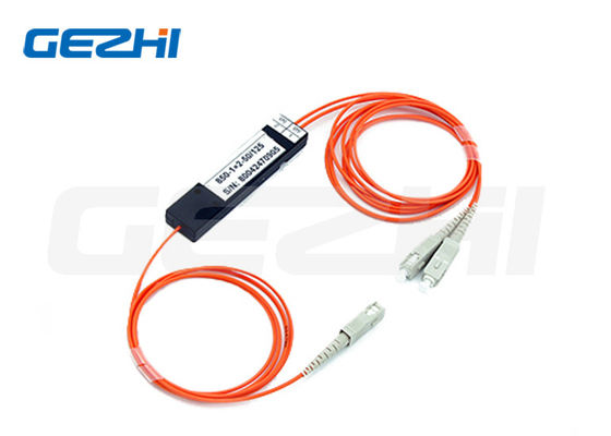 kaufen FTTX Multimode Glasfasersplitter 62.5/125um 650nm 50/50 Kopplungsverhältnis FBT Kopplung für GPON-Netzwerke Online-Herstellung