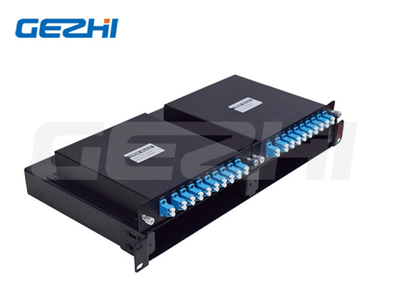 kaufen 18 Kanäle Wdm Lösung Cwdm Mux 1u Racks Sc Fc Lc Apc Upc online manufacture