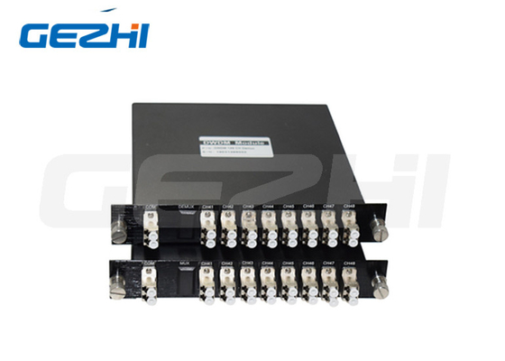 kaufen Modul CH41-CH48 8CH DWDM Mux Demux verdoppeln Faser LGX mit Metallverbindungsstücken online manufacture