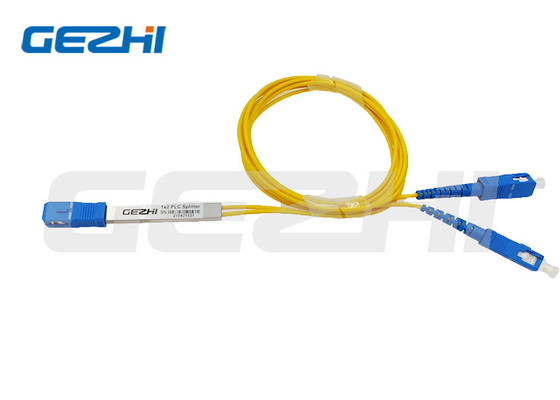 kaufen 1*2 Stahlrohrtyp Glasfaser-PLC-Splitter für die optische Signalverteilung online manufacture