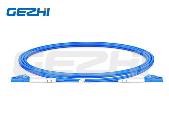 kaufen LC UPC zu LC UPC Duplex OS2 Single Mode Indoor Armored PVC (OFCR) 3,0 mm Glasfaser-Patch-Kabel online manufacture