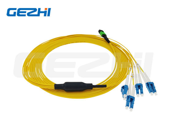 kaufen MPO Fiber Patch Cord OS2 Singlemode 8 Kerne 10m Breakout Kabel für Rechenzentrum und FTTH Online-Herstellung