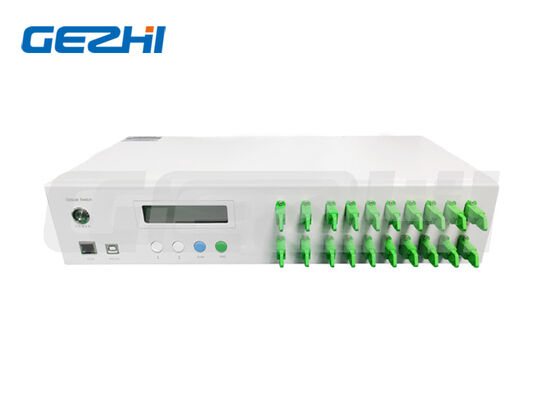 Besorgen Rackmount MEMS Optical Switch Matrix mit 256×256 Matrix Bidirektionsübertragung und RS232 + Ethernet-Steuerung Online-Herstellung