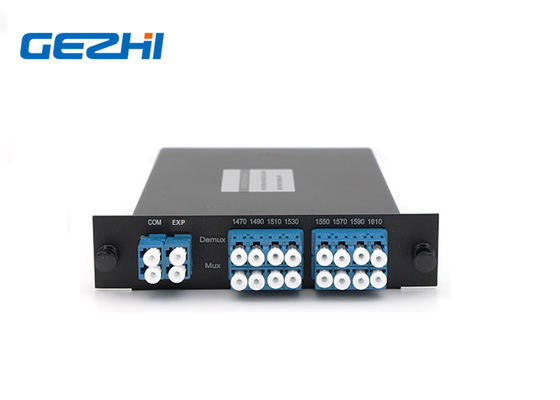 kaufen 8 Kanäle verdoppeln Modul der Faser-CWDM Mux mit Monitor-Hafen online manufacture
