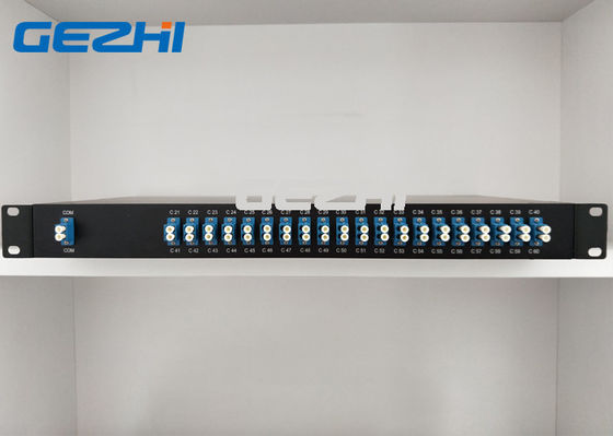 kaufen Rackmount einzelner Kanal der Faser-50Ghz 60 athermale AWG-Lehre DWDM online manufacture