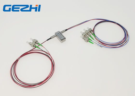 kaufen 1550nm 1 Meter FC/APC verdoppeln Optikschalter der Faser-2x4 online manufacture