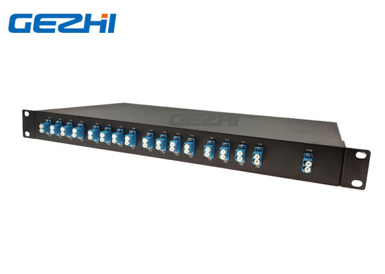 kaufen 1U 19 Zoll-Gestell-Berg-Doppelnetz-Faser 1x16 DWDM Mux Demux online manufacture