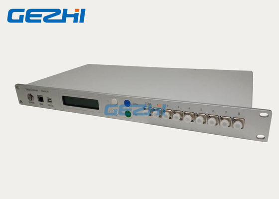kaufen Niedrige LWL-Schalter Ausrüstung des Einfügungsdämpfungs-Gestell-1650nm 1X8 online manufacture