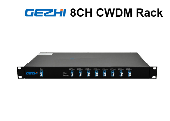 1 Duplex des RU Rack Chassis Verdrahtungshandbuch-Faser-Optikmehrfachkoppler-LC/UPC für CATV-Verbindungen