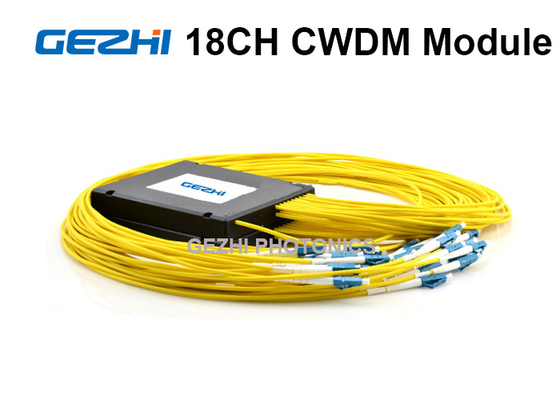 18 passives CWDM Mux Demux Pigtailed Modul der Kanal-mit Monitor-Hafen