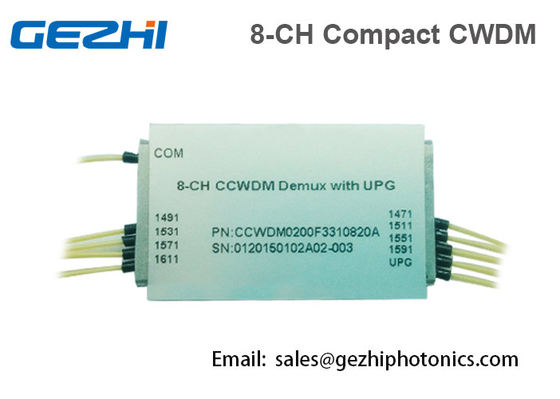 MANN CWDM Mux Demux 1x8 lenkt optischen Mehrfachkoppler Mini Size