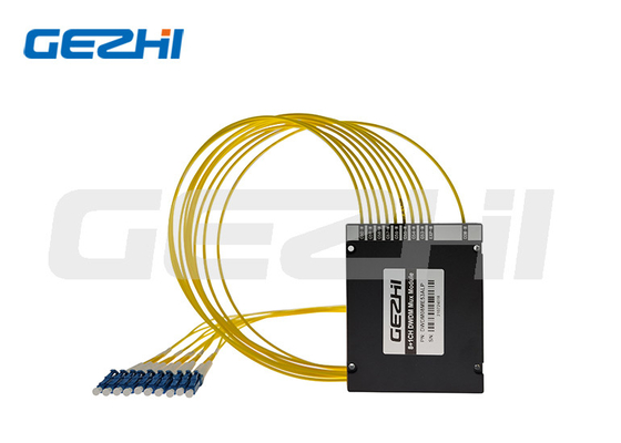Kanal 1310/1490/1550nm CATV PON Gestell-Berg ABS Modul-DWDM MUX DEMUX 8 Verdrahtungshandbuch