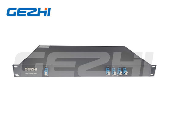 Geringer Einfügedämpfung 8-Kanal 100-GHz-DWDM-Mux-Demux-Modul für Rechenzentrums-Rackmontage