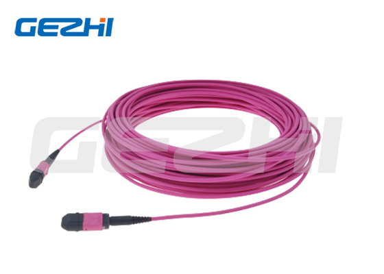Die Länge des FTTH-Produkts mit mehreren Modi MPO OM4 Patchkabel kann individuell angepasst werden. Einfügungsdämpfung