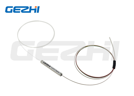 bloßer Faser 1x4 Optik-PLC-Teiler-Stahlrohr optischer PLC-Teiler kein Verbindungsstück