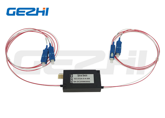 Großhandel 2x2B Bypass mechanischer Glasfaserschalter