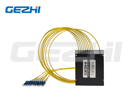 Modul 2In1 8CH DWDM Gestell mit doppeltem Faser DWDM mux passivem filtert Netze der Kanäle 1x8