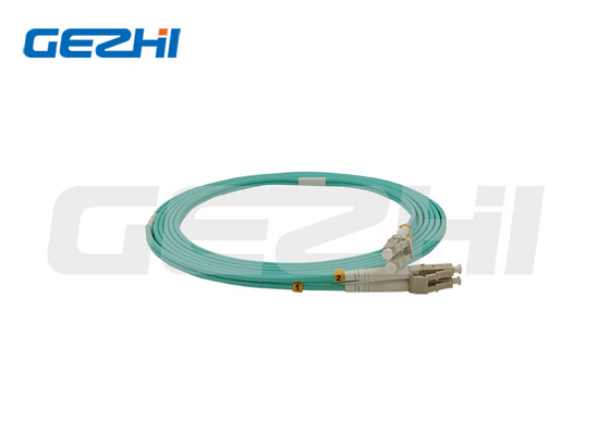 LC OM3 Duplexkabel aus optischen Fasern in mehreren Betriebsarten Jumper Fiber Optic Patch Cord des Hersteller-FTTH