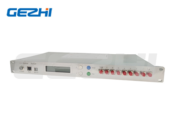 LWL-Schalter Faser 1x8 1x16 rackmount für die Überwachung