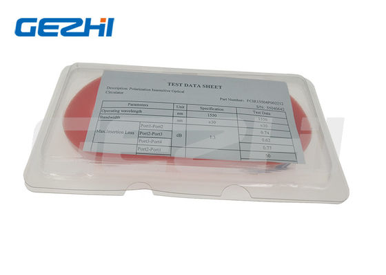 4 Ports 1550nm Glasfaser Circulator mit SC APC-Anschluss für Fiber Bragg Gitter