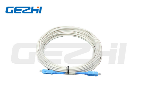 Faser-Optikverbindungskabel FTTH gepanzertes des Verbindungskabel-OM1 Duplexpullover-SC/LC/FC/ST