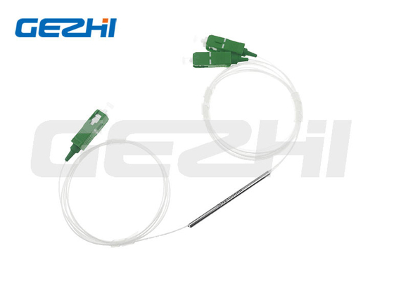Mini-FBT Teiler 1310nm oder 1550nm FTTX FTTH 1X2 FBT der Koppler-2 Weisen-SC/APC