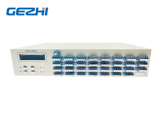 Desktop 2 RU Rackmount LWL-Schalter 1x124 MEMS für Netz-Test-System