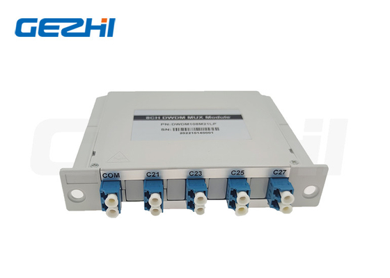 100GHz 8 Wellenlängen-Abteilungs-Mehrfachkoppler des Kanal-DWDM Mux Demux