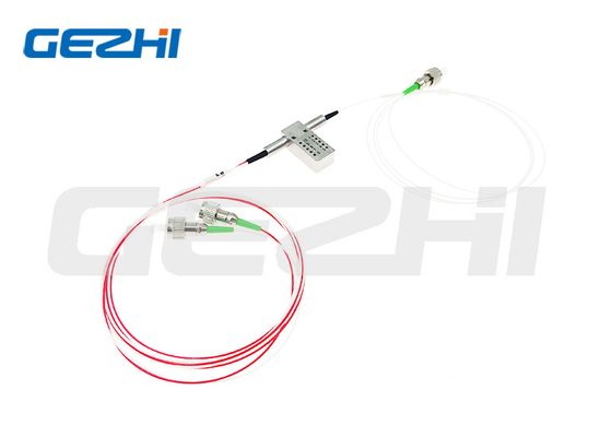 1650nm 3 Port Glasfaser-Schalter Industrie Lc / Upc-Anschluss